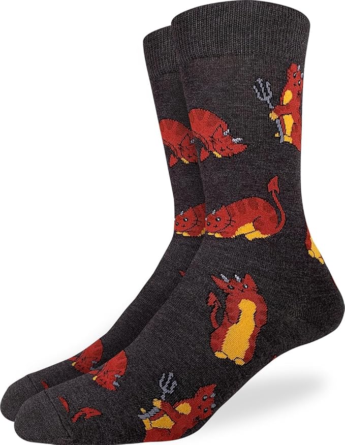 Good Luck Sock Novelty Crew Socks for Adults - For Men, Women and Teens