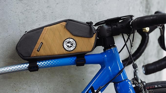ULAC TREKKING GT BOLT-ON Bike Top Tube Bag, Waterproof Pouch Pack, Cycling Accessories Pouch for Mountain Road Bike