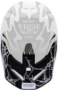 Fox Racing V1 Motocross Dirt Bike Helmet Visor, Black Diffuse, X-Large/XX-Large