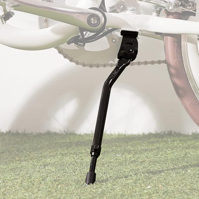 N+1 Aluminum Alloy Center Mount Kickstand for 20"-28" Mountain, Road, BMX, MTB & Kids' Bikes