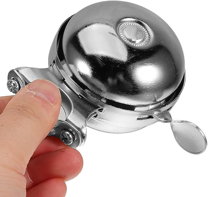 Vintage Bicycle Bell Loud Metal Bike Bell for Accessory Compatible with Road Bikes Scooters and Motorcycles