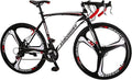 EUROBIKE OBK XC550 Road Bikes for Men 54cm Frame 21 Speed Gears 700C Wheels Mens Bicycle City Commuter Bicycle for Adult