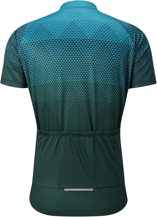 BERGRISAR Men's Cycling Jerseys Short Sleeves Bike Shirt