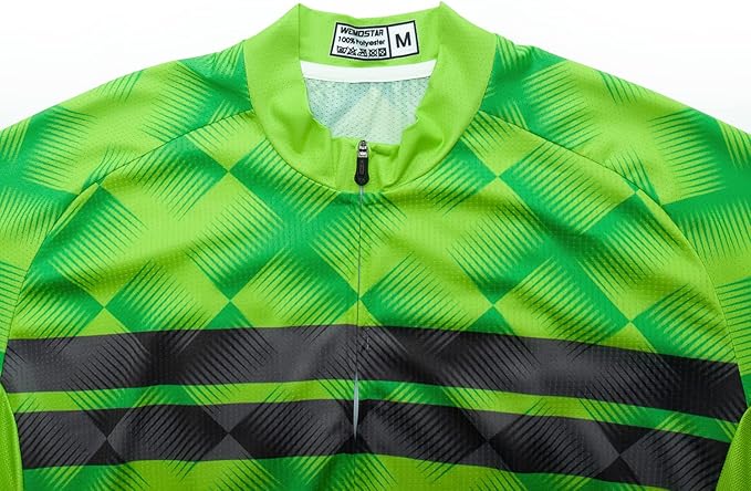 Men Cycling Jersey Skull Bike Short Sleeve Tops Quick-Dry Reflective 3-Pockets S-3XL