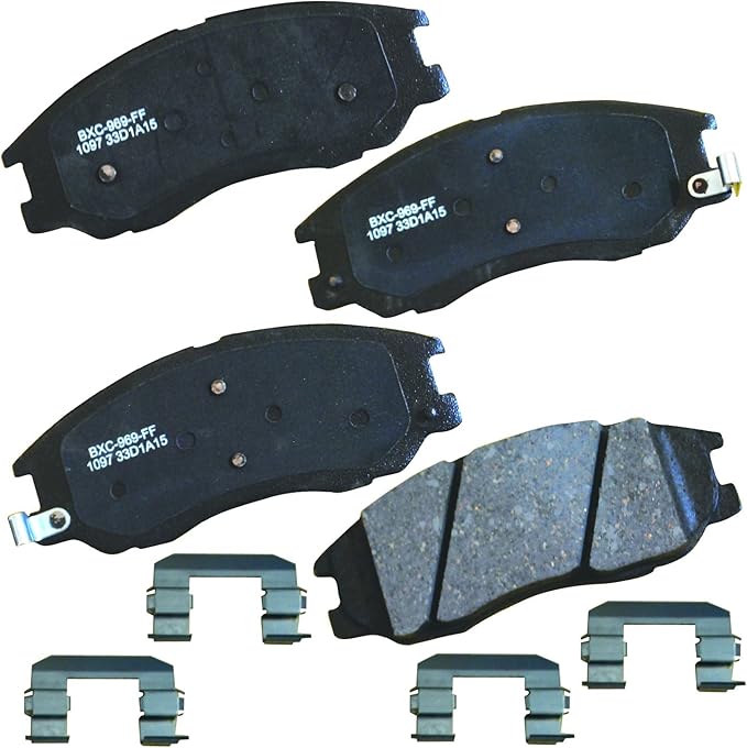 Bendix Premium SBC1097 Ceramic Front Brake Pads for Kia Sedona 2005-2004