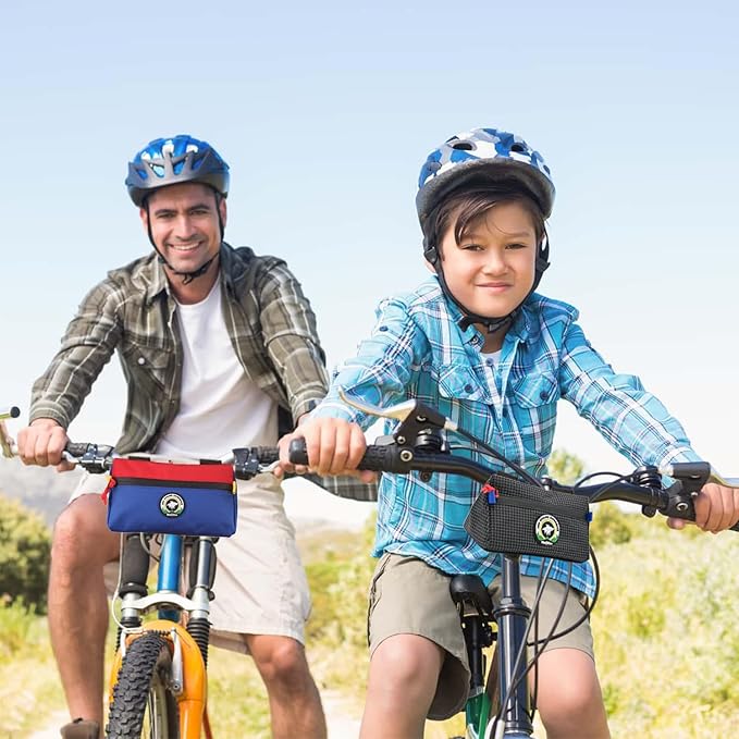 Bike Handlebar Bag,Kids Bicycle Front Basket Pack,Waterproof Bikes Bag,Small Bicycle Handle Bar Bag for Boys Girls Men Women