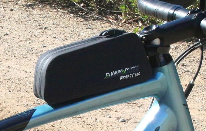 DAWN TO DUSK TEKLITE TT 660 Gravel Bike Top Tube Storage Bag