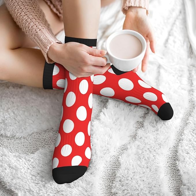 Crew Athletic Socks Funny Crazy Casual Sports Novelty Dress Socks for Women Men Running Hiking