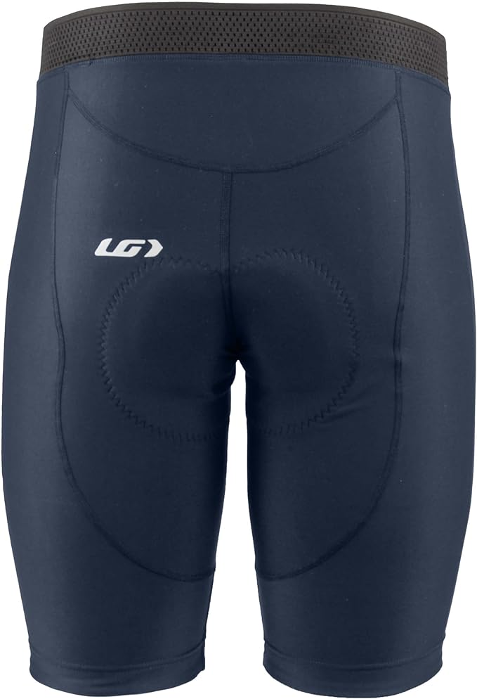 Garneau Fit Sensor 3 Padded Bike Shorts for Men, 9" Cycling Shorts, Enhanced Comfort for 2+ Hour Rides