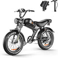 Electric Bike for Adults, Peak 1500W/3000W Ebike, Up to 32-35MPH & 100/110Miles Long Range, 48V 20Ah/23Ah Removable Battery，20'' Fat Tire Mountain Electric Bicycle, 7-Speed with Full Suspension