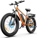 Electric Bike for Adults and Teens, Ebike, Electric Bicycle Mountain Dirt Bike Fat Tire Electric Bike, Multi-Funtional Bike for Work, School, Commute, Off-Road