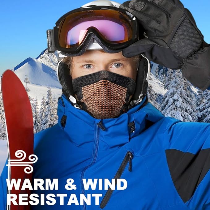WTACTFUL Winter Neck Warmer Gaiter Windproof Face Mask Balaclava Bandana for Ski Snowboard