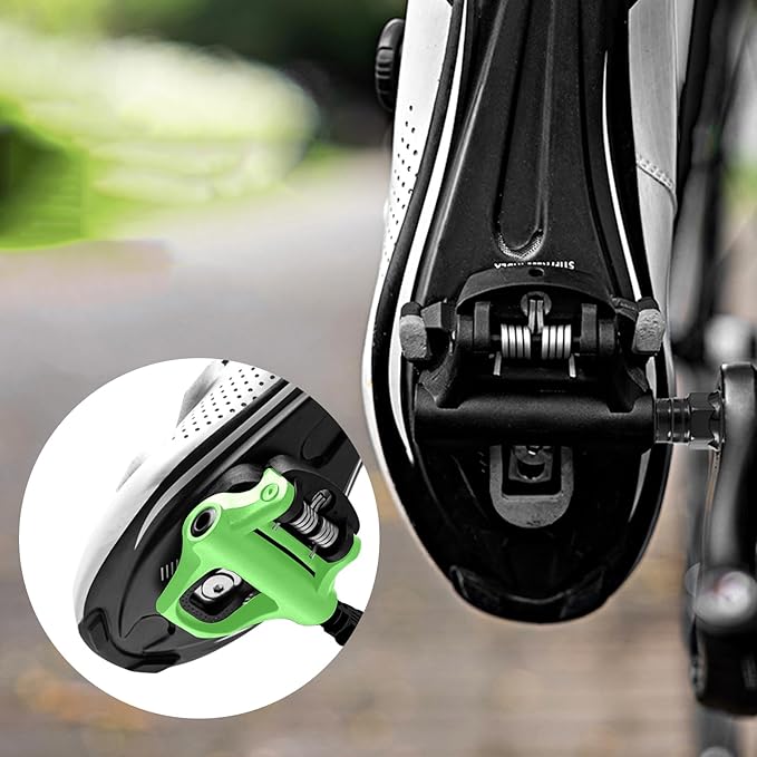 WOWSPORT Look Keo Road Bike Pedals - Lightweight Clipless Pedals with Sealed Bearings & Nylon/Carbon Body | 9/16″ Spindle, Compatible with Look Keo Cleats for Indoor & Road Cycling