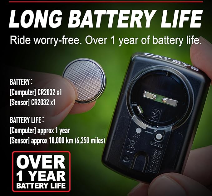 CATEYE Velo Wireless Bike Computer – Analog Speedometer & Odometer with Calorie Tracking, Auto Start/Stop, Programmable Odometer, Waterproof IPX8, Secure Zip-Tie Mount
