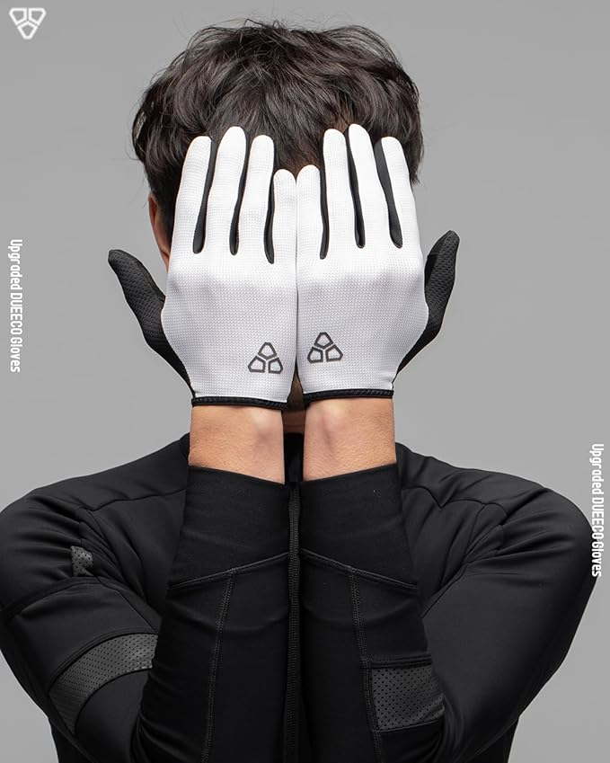 Bike Gloves - Summer Thin Touch Screen Cycling Gloves for Driving, Running, Hiking