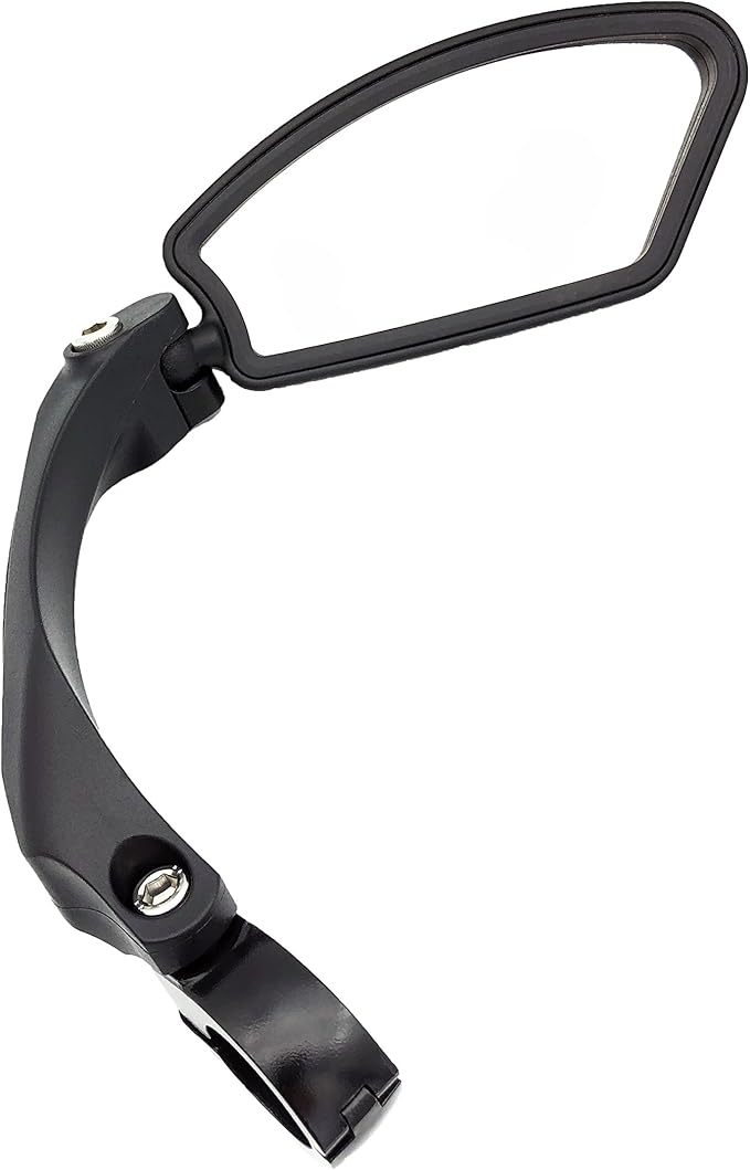 Hafny Stainless Steel Lens Handlebar Bike Mirror, Safe Rearview Mirror for Bicycle