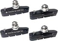 4PCS Premium Bike Brake Pads, Professional Mountain Bicycle V-Brake Pads, Bike Brake Blocks Kit