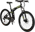 EUROBIKE Folding Bike, Folding Mountain Bike,Adult Bike,TSM G4/G7 Bicycle, 26/27.5Inch,Dual Disc Brake Bike | Bicycle, Dual Disc Brake Bike