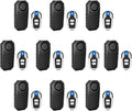 10PK Bike Alarm for Ebikes,Electric Scooter Alarm, Bike Alarm with Remote, Motorcycle Alarm Anti-Theft Vibration Motion Sensor Security Alarm System 113dB Loud IP65 Waterproof SOS Function