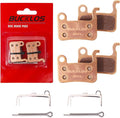 BUCKLOS Bike Disc Brake Pads - Bicycle Disk Brake Pads for Zoom/Shimano Deore XT XTR LX SLX Hone Alfine Saint for Ebike/Mountain Bike/Electric Bike/Road/Scooter