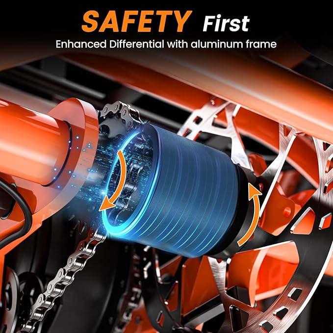 MOPHOTO Electric Tricycles for Adults, 3 Wheel E-Bike with 350W–750W Motor, Folding or Cruiser Frame, Multiple Speeds and Tire Sizes