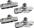 4PCS Premium Bike Brake Pads, Professional Mountain Bicycle V-Brake Pads, Bike Brake Blocks Kit