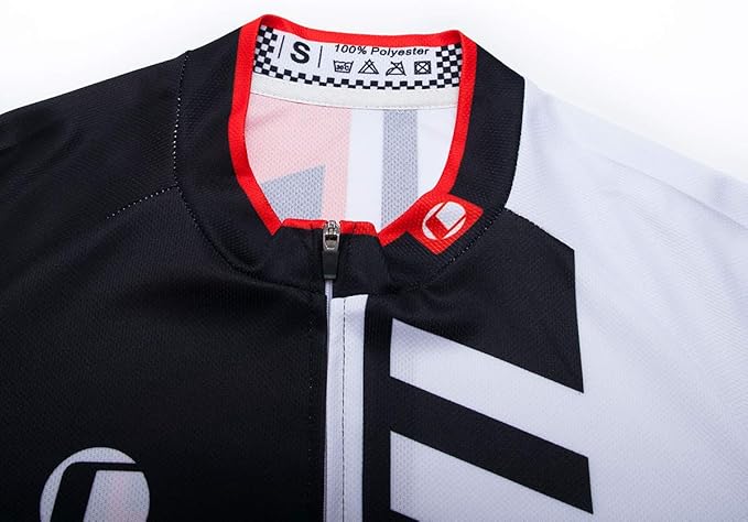 Coconut Ropamo CR Long Sleeve Cycling Jersey Mens, 3+1 Zipper Pockets Bicycle Tops Quick Dry Breathable Biking Shirt