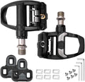WOWSPORT Look Keo Road Bike Pedals - Lightweight Clipless Pedals with Sealed Bearings & Nylon/Carbon Body | 9/16″ Spindle, Compatible with Look Keo Cleats for Indoor & Road Cycling