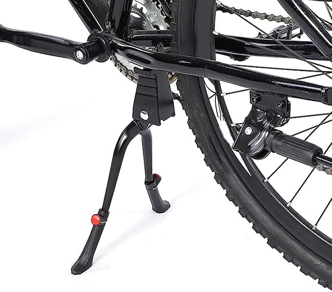 Bicycle Double Leg Kickstand,Center Mount Bike Kickstand,Reinforced Steel Feet Anti Slip, for Mountain Bikes for Road Bikes