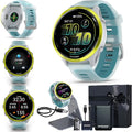 Garmin Forerunner 570 47mm GPS Running Smartwatch, Amp Yellow | Advanced Training & Recovery, Sleep Coach, Heart Rate, Download Music, Up to 11 Day Battery | Signature Series Gift Bundle