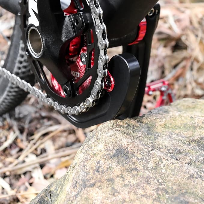 MUQZI Bash Guard, Mountain Bike ISCG05/ISCG 03 Mount 26-32T/34-38T Chainring Protector, BSA Adapter Included