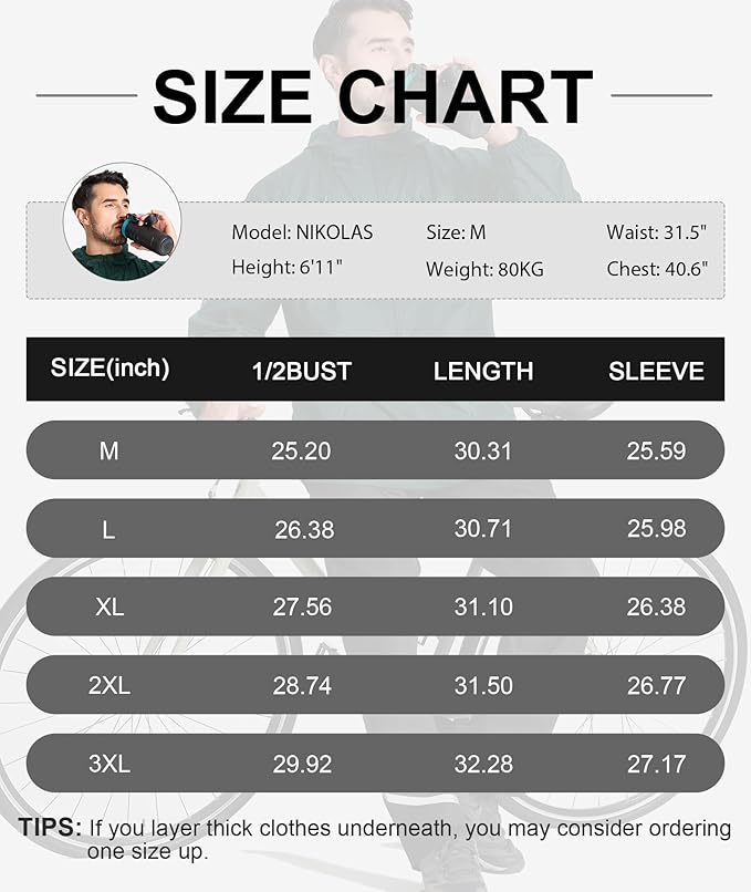 GEEK LIGHTING Rain Jacket Men Lightweight Waterproof Jackets Packable Windbreaker Hooded Raincoat for Golf Cycling Outdoor