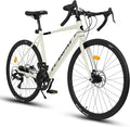 700Cx28 Road Bike – Lightweight Aluminum Frame, Disc Brakes, 16-Speed, Fast Acceleration, Ideal for Men and Women, High-Intensity Riding