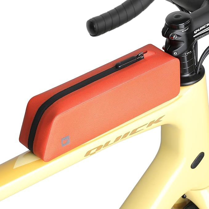 Rhinowalk Bike Top Tube Bag Bike Frame Bag Fully Waterproof and Stable Bicycle Frame Bag Bicycle Bag Professional Cycling Accessories for Mountain Road Bike