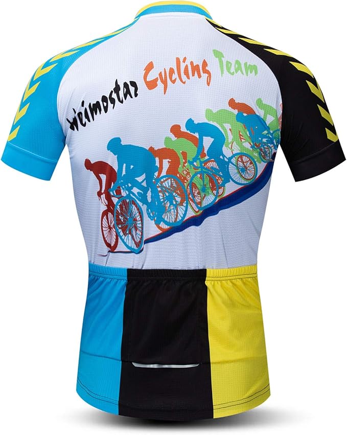 Bike Bicycle Tops Men's Cycling Jerseys Full Zipper MTB Clothing Cycle Clothes