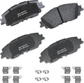 Bendix Premium SBC2076 Ceramic Front Brake Pads for Select Models Lexus ES250,ES300h,ES350,UX200,UX250h,Toyota Avalon,Camry,C-HR,Corolla Cross,RAV4,Venza