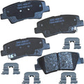 Bendix Premium SBC1544 Ceramic Rear Brake Pads for Dodge Attitude 2014-2011, Hyundai Elantra GT 2013, Kia Optima 2019-2014, Rio 2017-2013, Rio5 2011