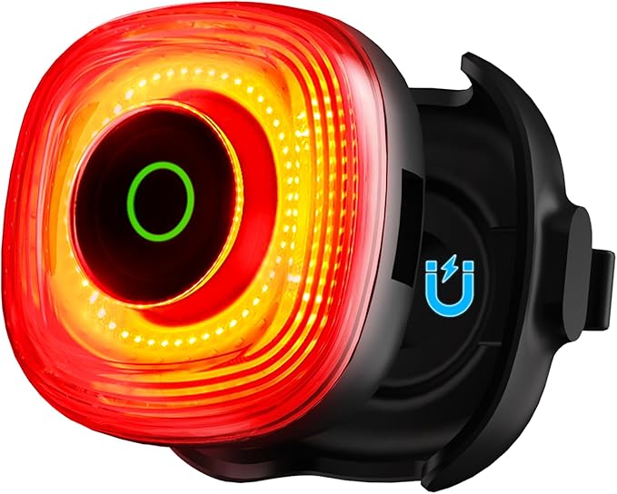 Magicshine SEEMEE 150 MAG Magnetic Rear Bike Lights,USB-C Rechargeable FTR LightSync Control Technology, IPX6 Waterproof Safety Rear Bicycle Lights, Cyclist Gifts for Men & Kids
