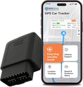 Brickhouse Security GPS Tracker for Vehicles- TrackPort OBD II Tracking Device- Tracker for Car Location and Speed- Mini OBD GPS Tracker for Vehicles- GPS Trackers- Subscription Required