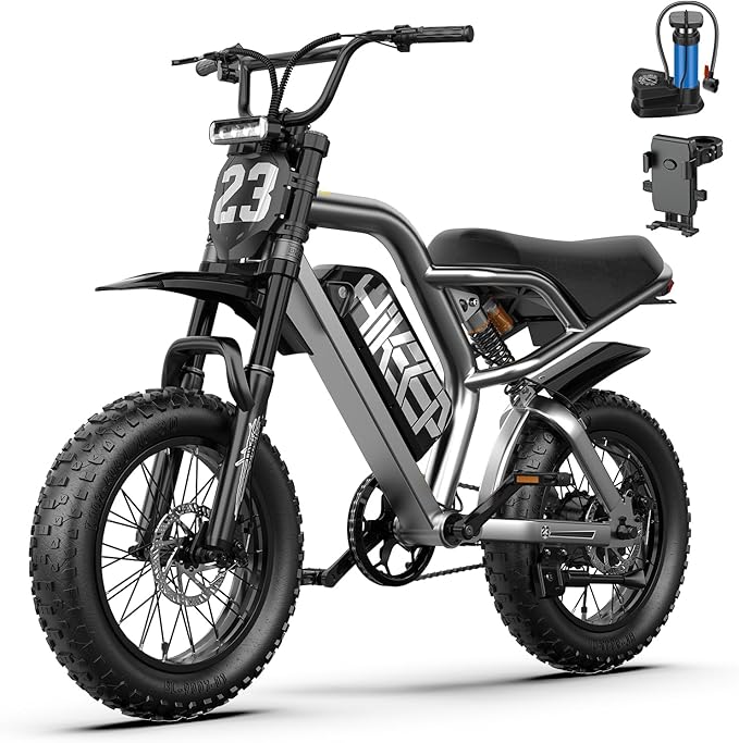 Fat Tire Electric Bike for Adults, UL2849 Certified 90% Pre-Assembled Folding E-Bike with Removable Battery & Cargo Rack