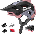 KINGBIKE NTA-8776 Mountain Bike Helmet Professional Ebike Helmets with 3-Level Adjustable Visor & Camera Mount E-MTB Helmet for Adults Men Women Youth E-Bike Safety Certified