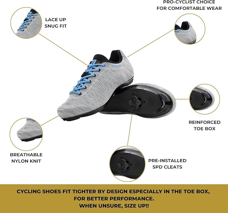 Tommaso Pista Elite SPD & Peloton Shoes for Women—Ready to Ride with Peloton Delta Cleat or SPD Cleats for Indoor Bikes—Explore Vareity Cycling Shoes & Bike Accessories