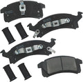 Bendix Premium SBC506 Ceramic Front Brake Pads for Select Models Buick Skylark, Chevrolet Beretta, Cavalier, Corsica, Oldsmobile Achieva, Cutlass Calais, Pontiac Grand Am, Sunbird, Sunfire