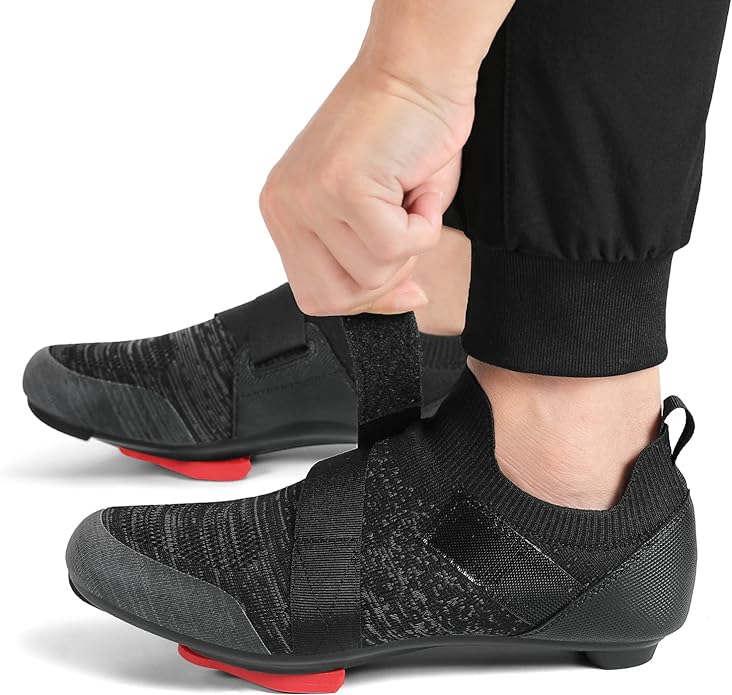 Unisex Cycling Shoes Compatible with Peloton Bike & SPD Indoor Road Riding Biking Bike Shoes with Delta Cleats Included for Men Women