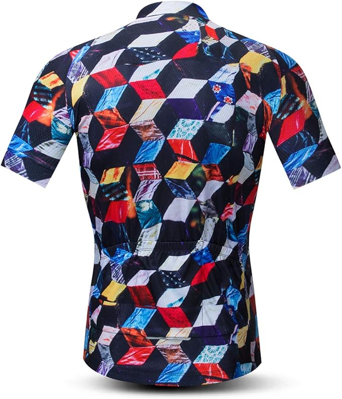 Men's Cycling Jerseys Summer Breathable Bicycle Shirts for Male Riding Clothing Quick Dry MTB Jersey