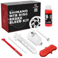 BleedZone Shimano Brake Bleed Kit with 60ml Mineral Oil - Hydraulic Brake Kit for Shimano Disc Brakes, Bike Brake Bleeder Kit, MTB Brake Bleed Kit, and Mineral Oil Brake Maintenance