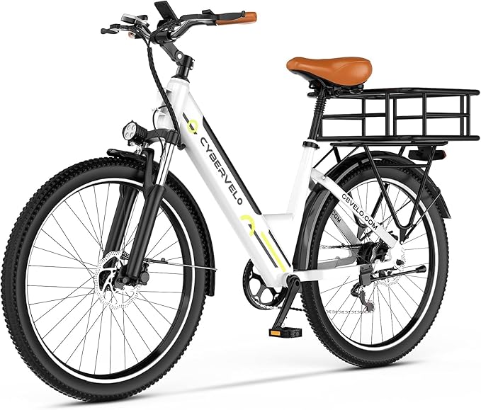 YorkE 26“ Electric Bike for Adult,1000W Peak, up 80 Miles Removable Battery Ebike,Adult Electric Bicycles for All Terrain,Men Women E Bike, 7-Speed