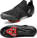 Unisex Cycling Shoes Compatible with Peloton Bike & SPD Indoor Road Riding Biking Bike Shoes with Delta Cleats Included for Men Women