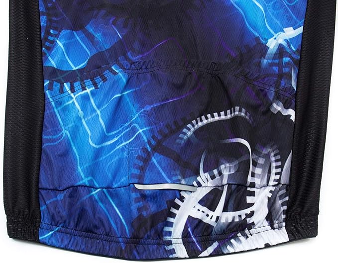 JPOJPO Men's Cycling Jersey Bike Shirt Short Sleeve MTB Summer Clothing Bicycle Tops Jacket S-3XL