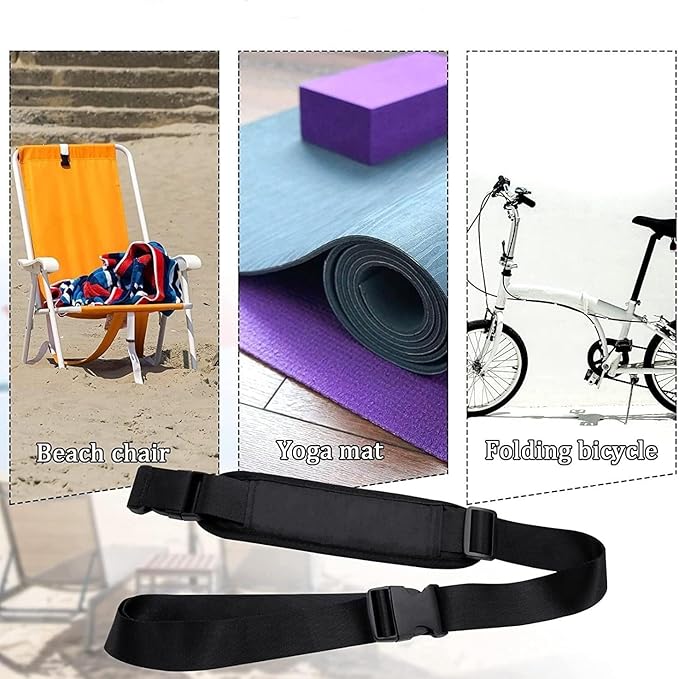 Electric Scooter Carry Strap Carrier with Quick-Release Buckles Folding Bike Carrying Straps Adjustable Hands-Free Shoulder Strap for Electric Scooters Foldable E-scooter Adult Commuter Scooter